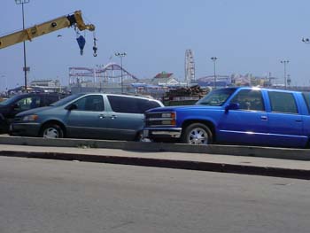 76 - A lo lejos se ven los juegos del Santa Monica Pier